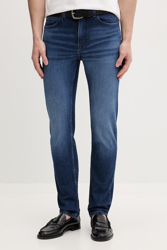 HUGO джинси slim fit чоловічі HUGO 708 блакитний 50556089