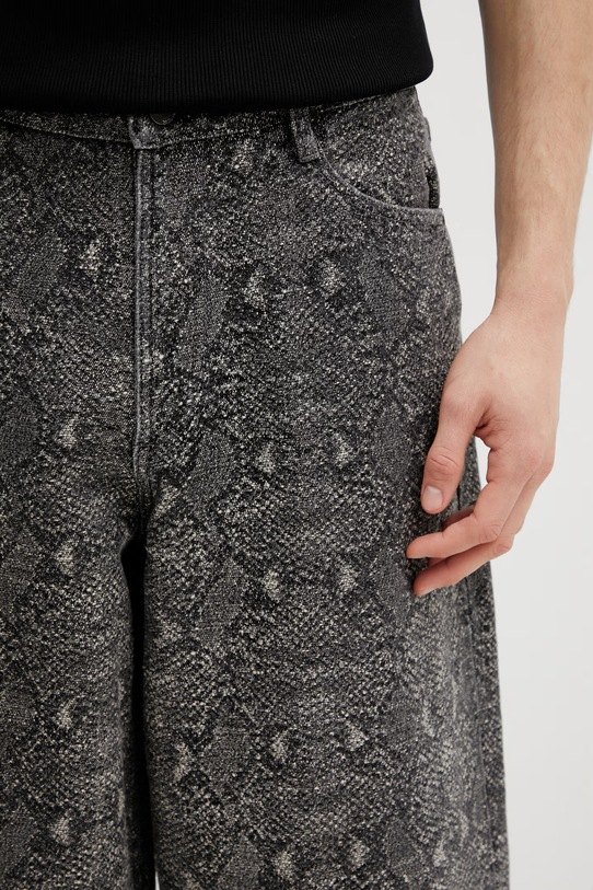 Rifle Daily Paper denim snake oversized sivá 2610003