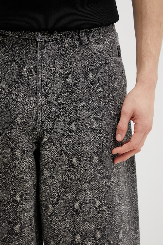 Rifle Daily Paper denim snake oversized sivá 2610003