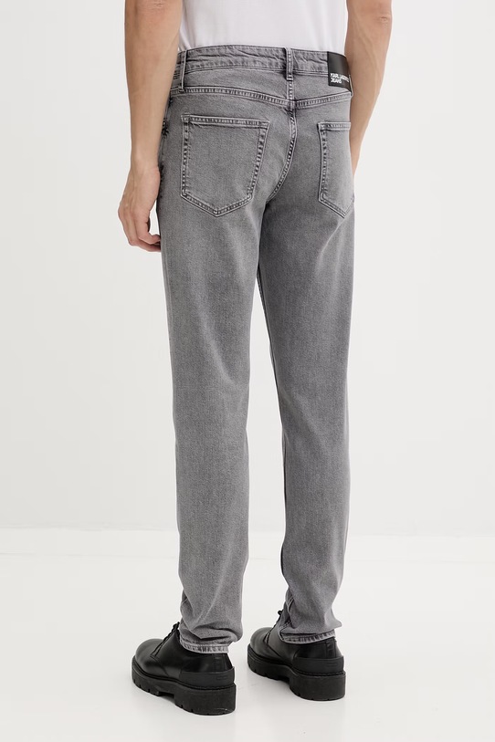 Oblečenie Karl Lagerfeld Jeans rifle slim fit pánske B2M10104 sivá
