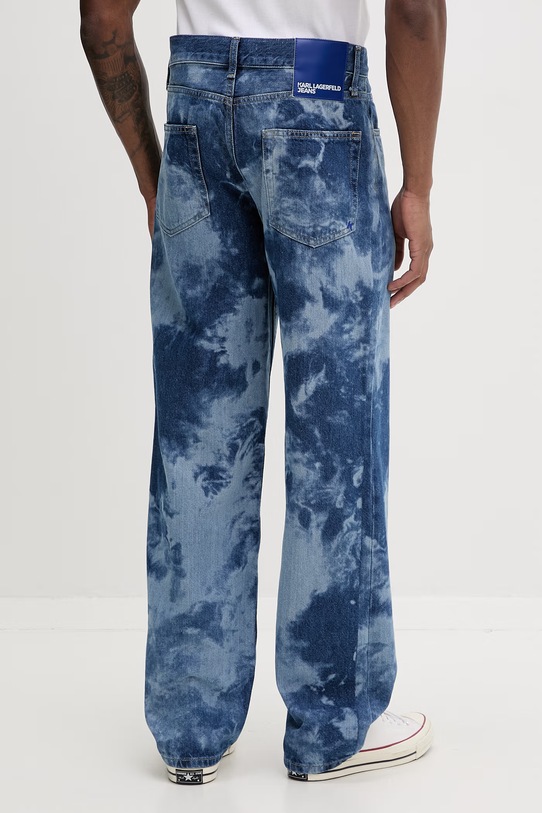 Odjeća Karl Lagerfeld Jeans relaxed fit traperice za muškarce B2M10114 plava