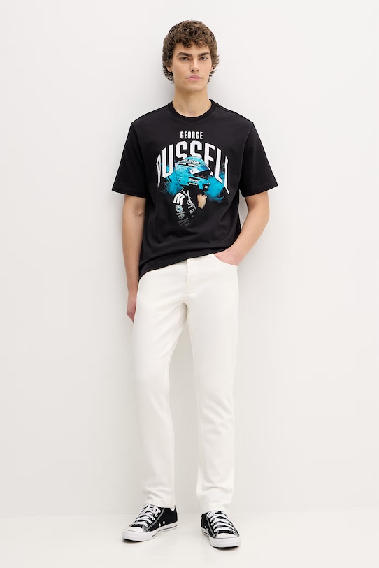 Karl Lagerfeld Jeans jeansy męskie B2M10135 beżowy SS26