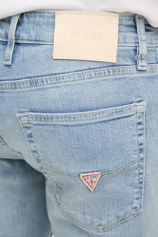 Guess tapered muške traperice FINNLEY plava M6GAS2.D1118