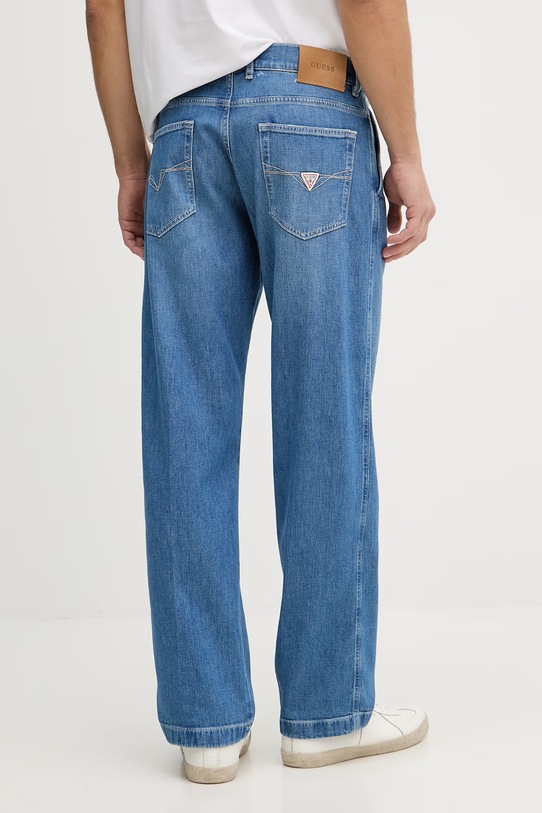 Odzież Guess jeansy regularne męskie DAMON M6GAV7.D0768 niebieski