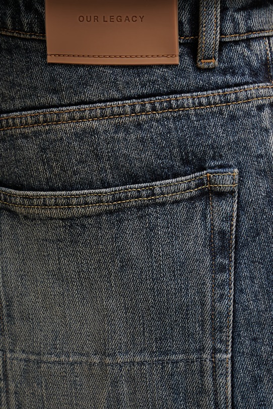 Our Legacy Third Cut rifle straight pánske modrá M2265TR