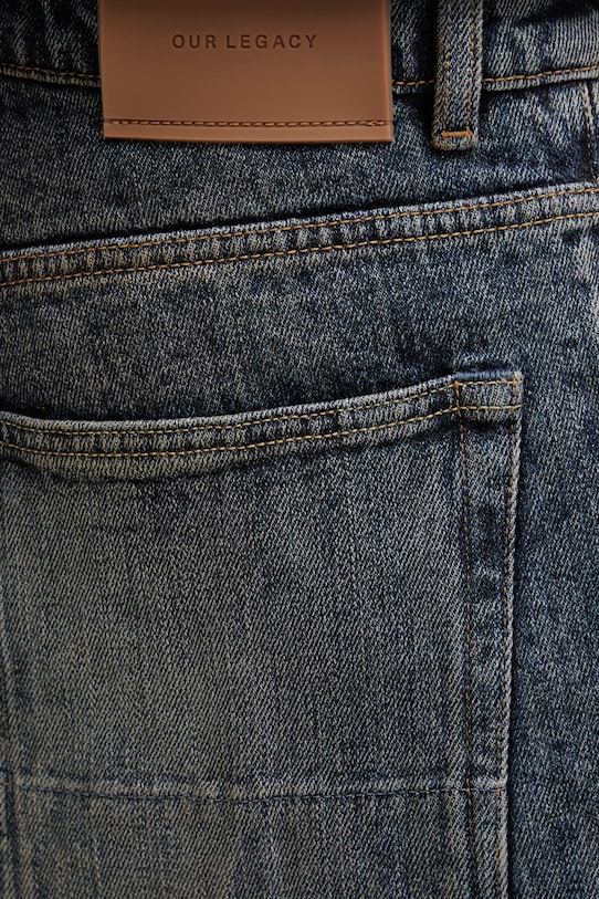 Our Legacy Third Cut rifle straight pánske modrá M2265TR