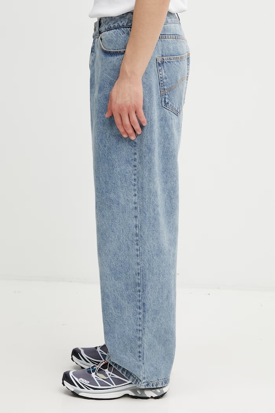 by Parra jeansy regularne męskie 55240 niebieski SS26