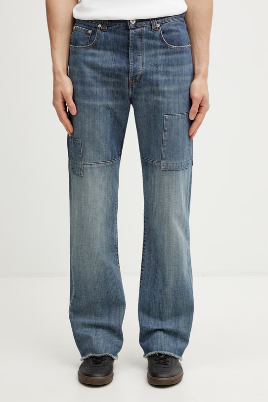 Wales Bonner Chance regular jeans men's blue MS26DE01.CO06.502