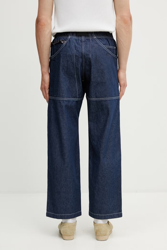 Odzież Gramicci DENIM EQT PANT jeansy luźne męskie G6SM.P088. granatowy