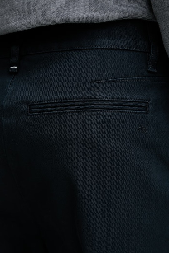 rag & bone spodnie męskie bawełniane granatowy RV6D26S7MCO