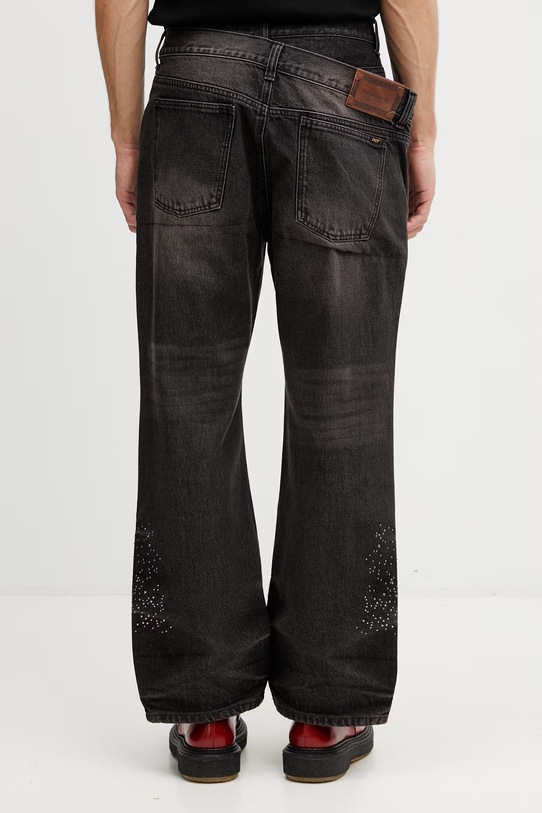 Odzież Andersson Bell jeansy relaxed fit męskie apa912u czarny