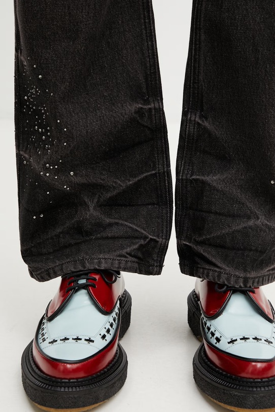 Andersson Bell jeansy relaxed fit męskie czarny apa912u