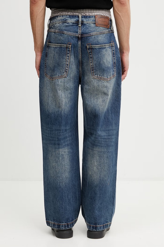 Odzież Andersson Bell jeansy relaxed fit męskie apa910u niebieski