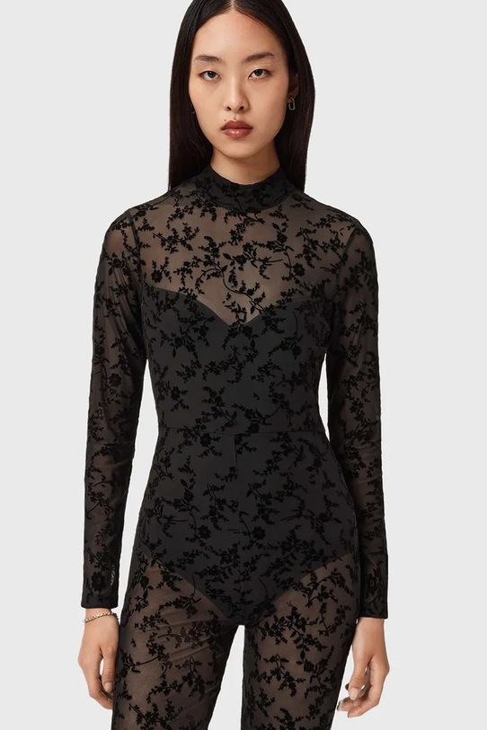 Odzież AllSaints kombinezon W052TD czarny