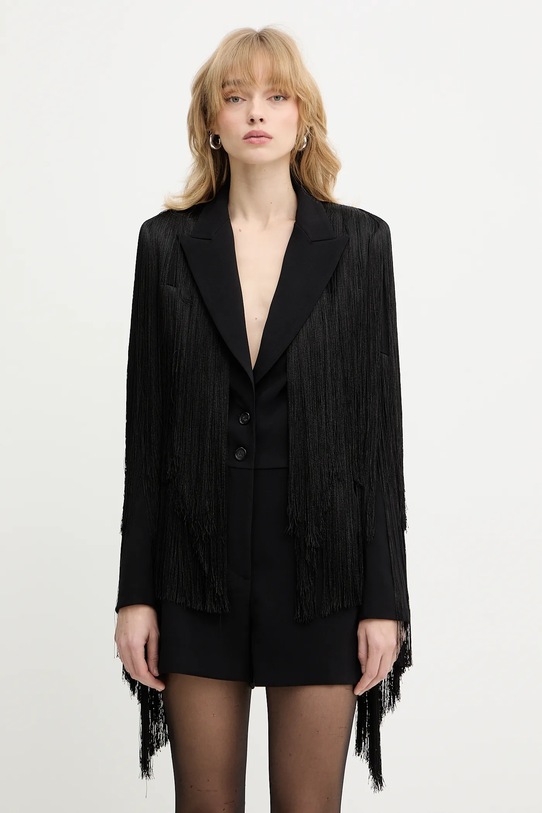 Pinko kombinezon tkanina czarny 106560.A35B