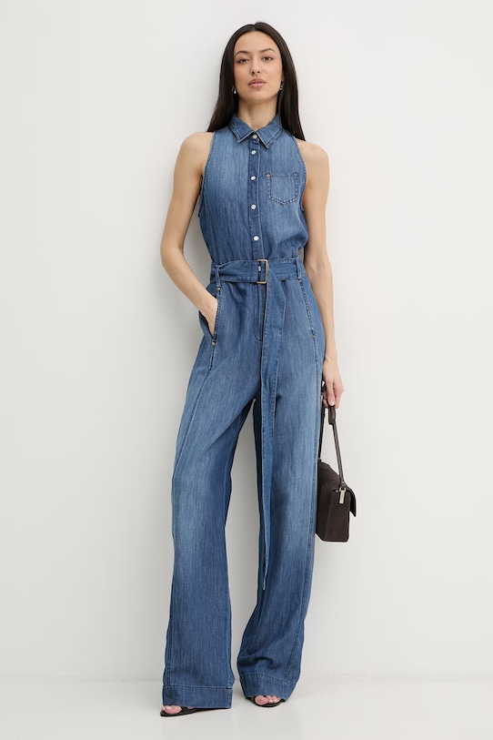 Pinko Tuta da donna in jeans 106399.A33J blu SS26