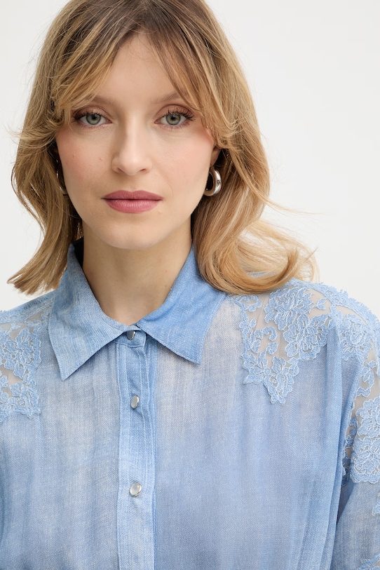 Ermanno Firenze kombinezon niebieski D48EP041EB5