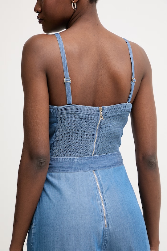 Twinset overal dámsky z lyocellu 261AT2052 modrá