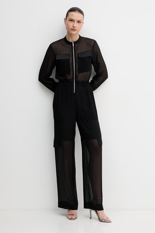 Sisley tuta da donna 4XZGLT00U nero SS26