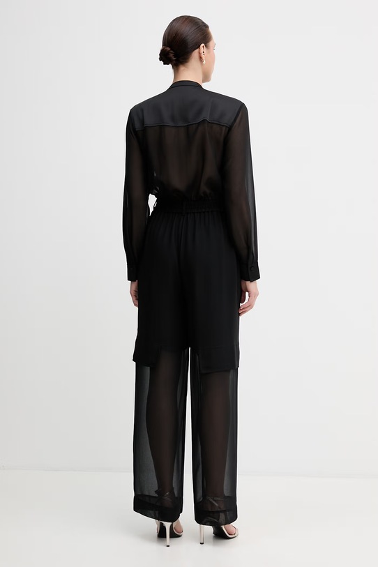 Oblečenie Sisley overal dámsky 4XZGLT00U čierna