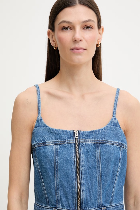 Levi's dámsky rifľový overal JOLENE ROMPER modrá 005O7.0000