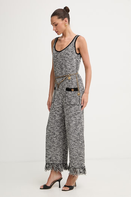 Elisabetta Franchi kombinezon damski KT70R62E2 czarny SS26