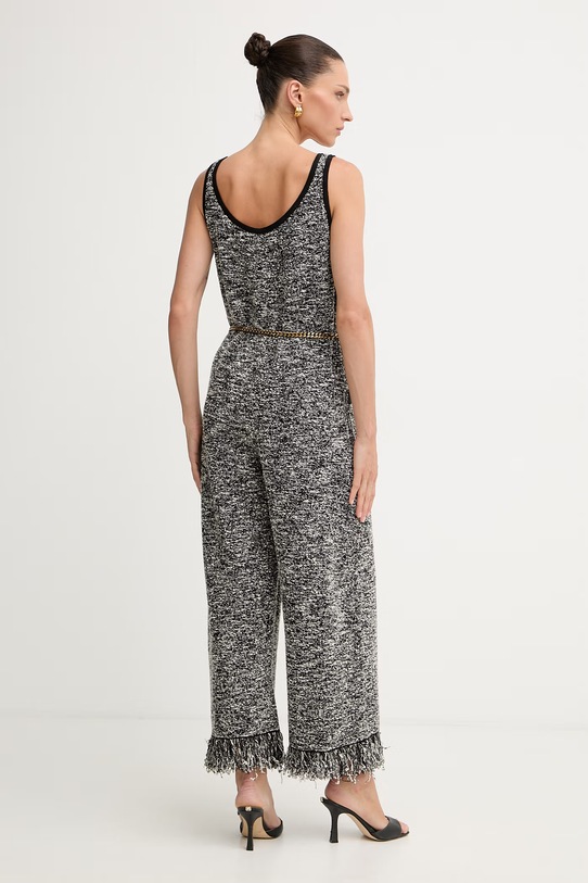 Odzież Elisabetta Franchi kombinezon damski KT70R62E2 czarny