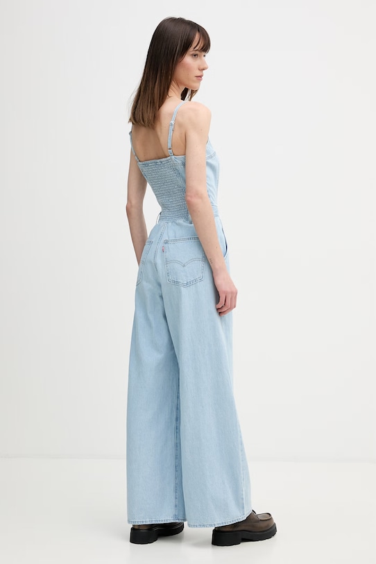 Îmbrăcăminte Levi's salopetă jeans BUSTIER 001WC.0005 albastru