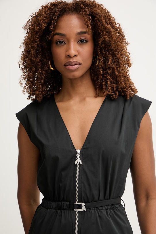 Oblečenie Patrizia Pepe overal dámsky bavlnený 2T0100.A743 čierna