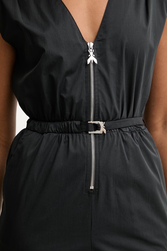 Patrizia Pepe overal dámsky bavlnený čierna 2T0100.A743