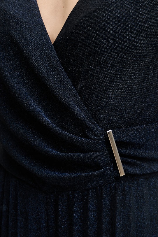 Gaudi kombinezon kopertowy damski 611FD14003 granatowy