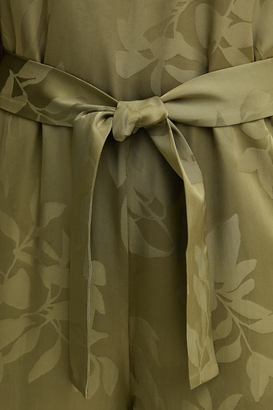 Armani Exchange kombinezon ženski viskozen XW002013.AF21551 zelena