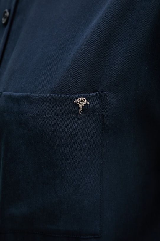 Joop! kombinezon damski z lyocellu 30100674 granatowy