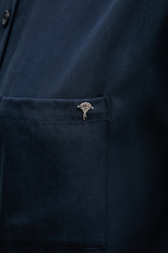 Joop! kombinezon damski z lyocellu 30100674 granatowy