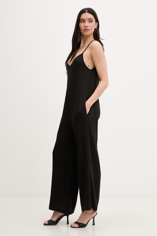 Rip Curl ολόσωμη φόρμα γυναικεία από βαμβάκι PREMIUM SURF 01NWRO μαύρο SS26