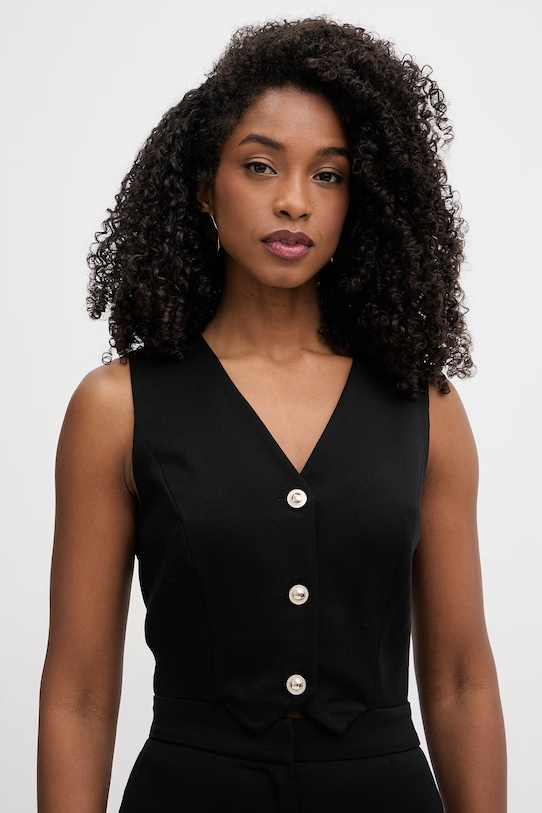 Morgan kombinezon damski czarny PAMELI