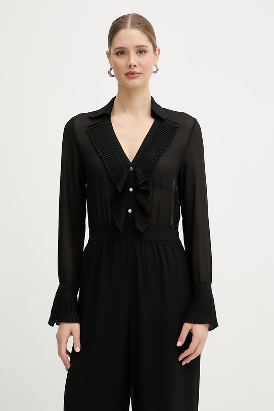 Morgan kombinezon damski czarny PAPLEAT