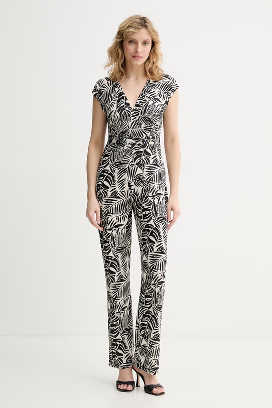 Morgan kombinezon palazzo damski beżowy PSISSO