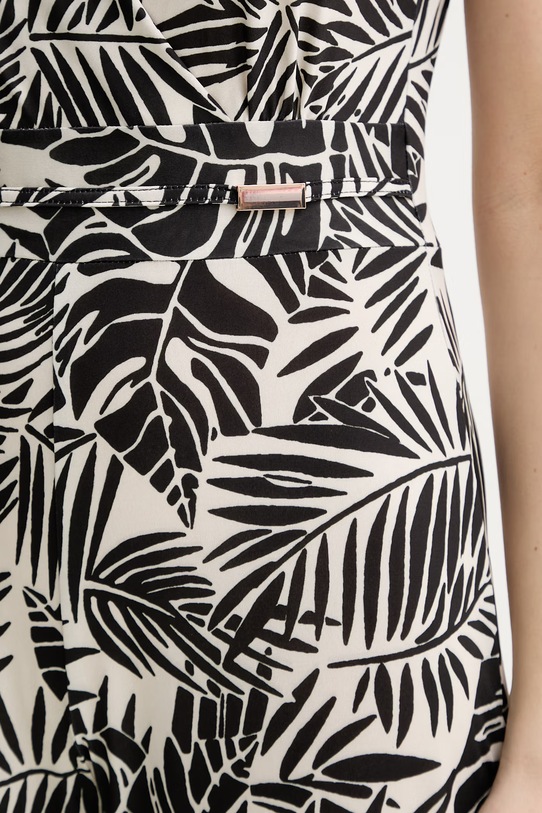 Morgan kombinezon palazzo damski PSISSO beżowy