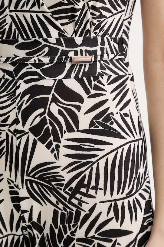 Morgan kombinezon palazzo damski PSISSO beżowy