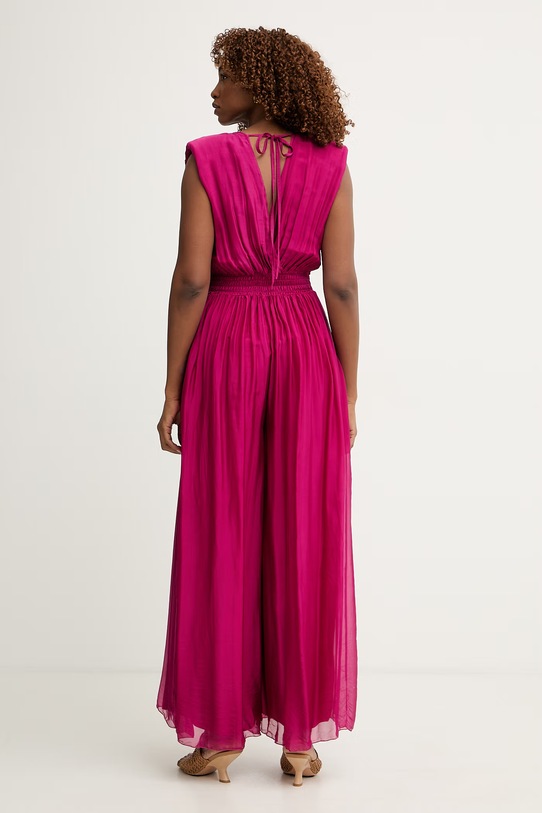 Odzież Haveone kombinezon damski z jedwabiem YFF.Q001 różowy