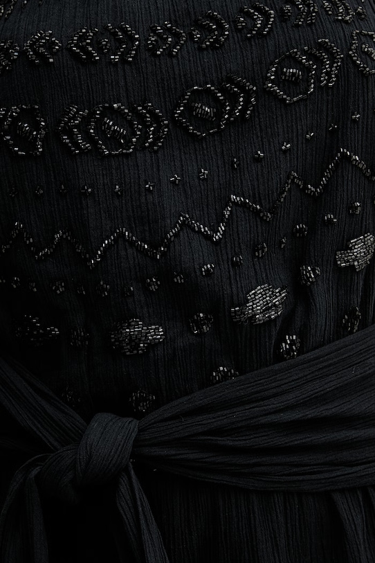 Lola Casademunt overal bez ramienok dámsky bavlnený LS2616023 čierna