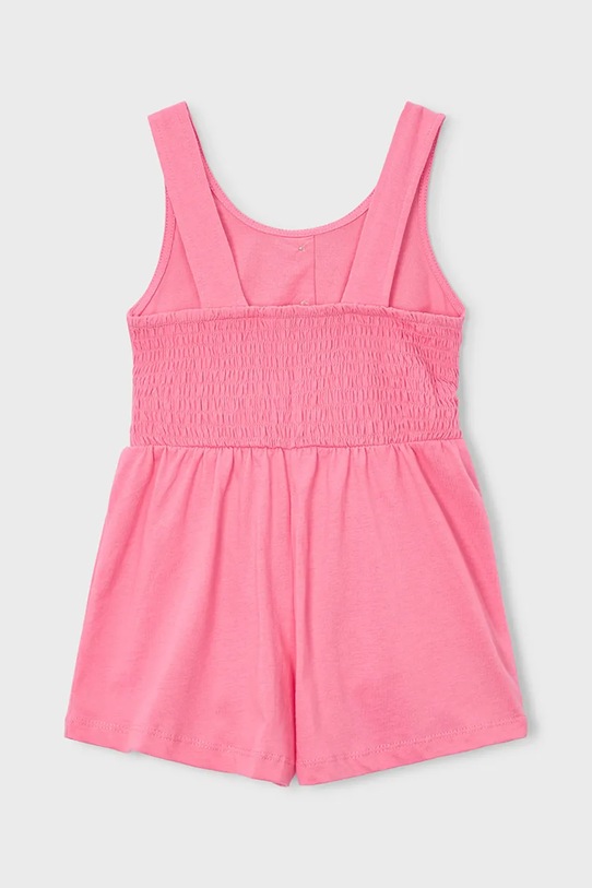 Mayoral kombinezon bawełniany dziecięcy 3889.6L.Mini.PPY2 różowy SS26