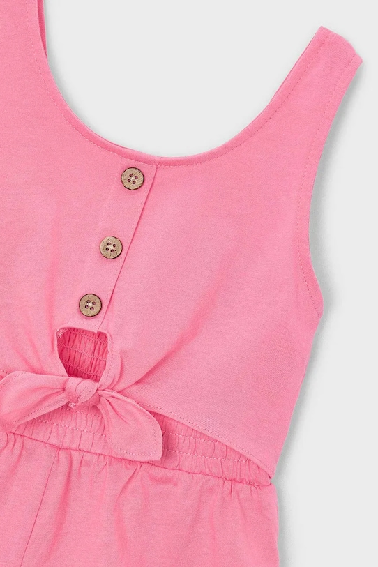 Dziewczynka Mayoral kombinezon bawełniany dziecięcy 3889.6L.Mini.PPY2 różowy