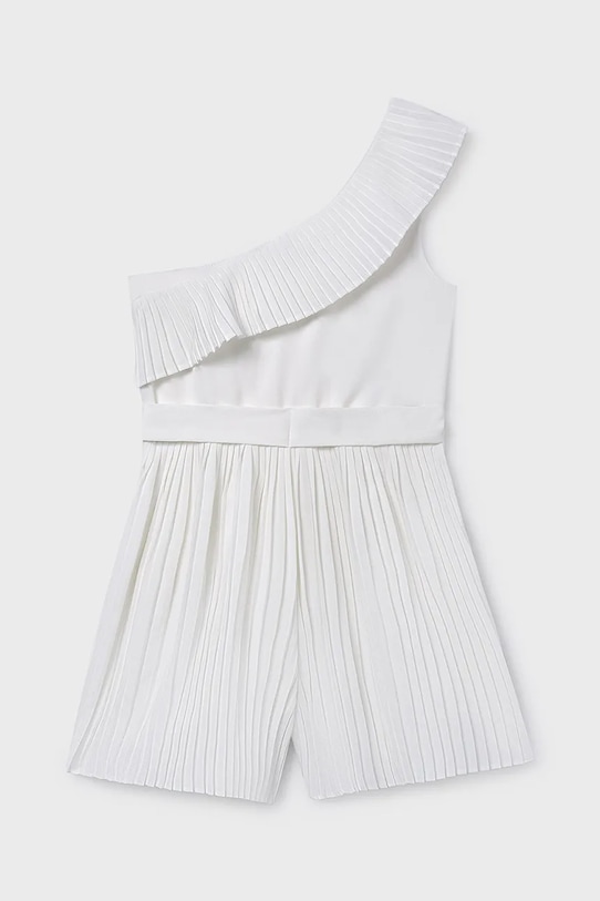 Παιδική ολόσωμη φόρμα Mayoral 6870.8A.Junior.PPY2 λευκό SS26