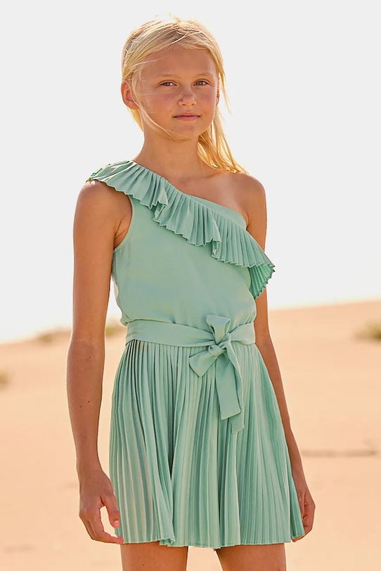 Mayoral kombinezon dziecięcy tkanina zielony 6870.8A.Junior.PPY2