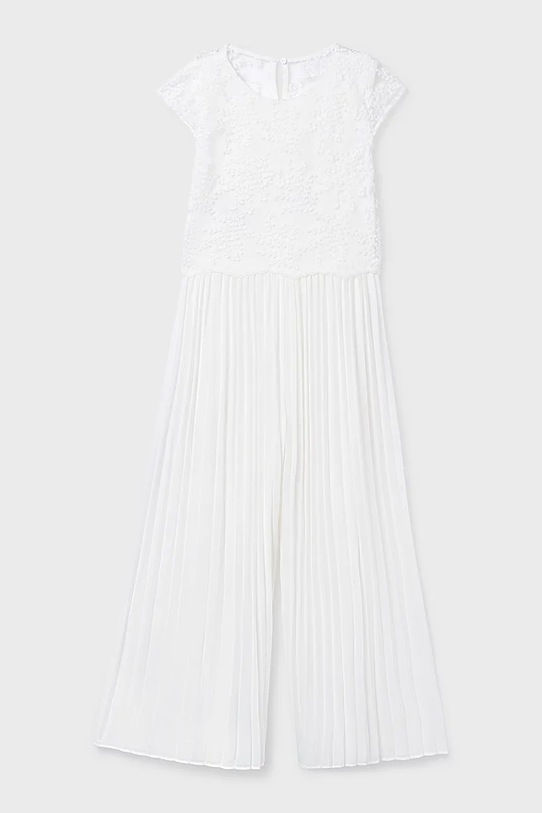 Mayoral kombinezon dziecięcy 6871.8A.Junior.PPY2 biały SS26