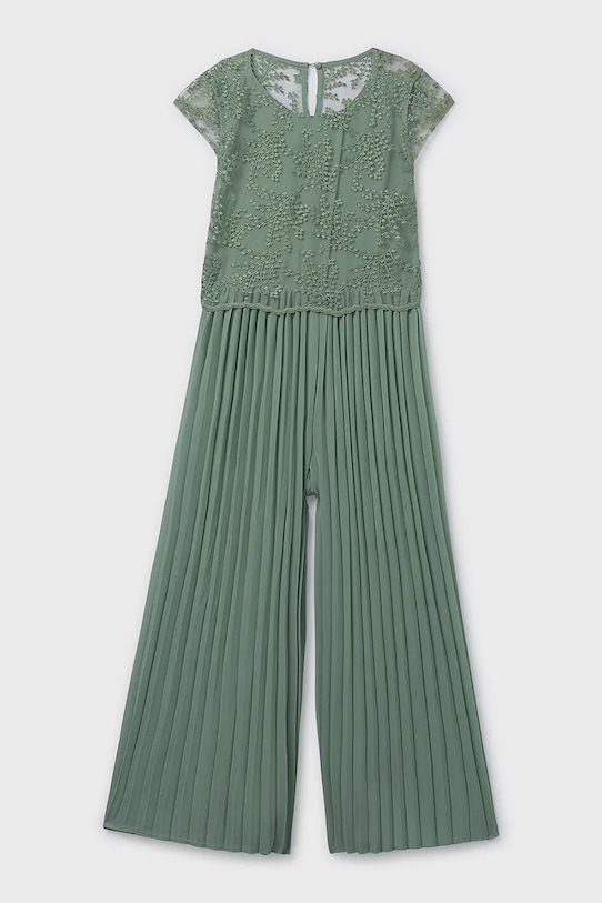 Mayoral kombinezon dziecięcy tkanina zielony 6871.8A.Junior.PPY2