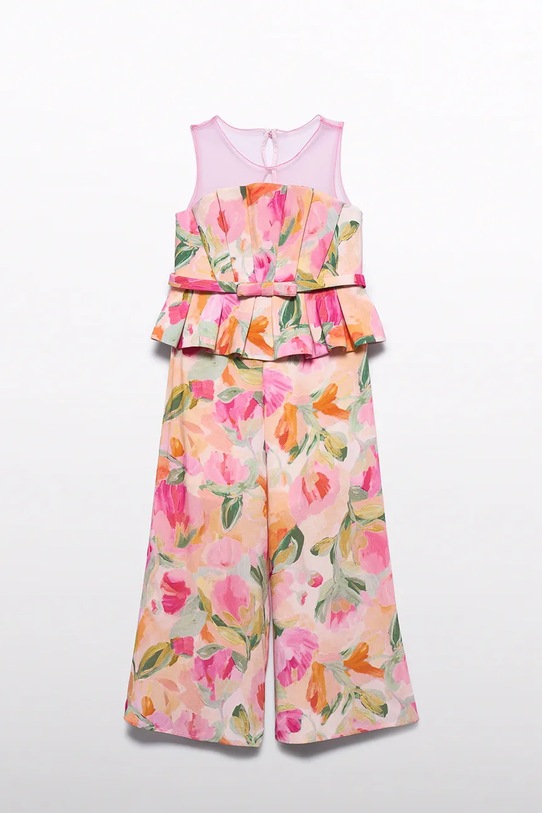 Abel&Lula kombinezon dziecięcy z wiskozy 5205.7.Mini.PPY2 różowy SS26