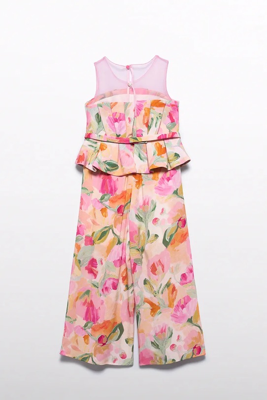 Dziewczynka Abel&Lula kombinezon dziecięcy z wiskozy 5205.7.Mini.PPY2 różowy